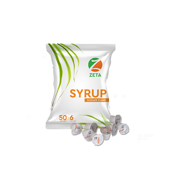 Syrup đường mía ZETA Brix 7.0 (Bịch 50 Hũ Capsule 6ml)
